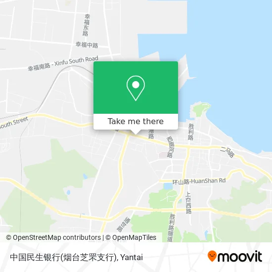 中国民生银行(烟台芝罘支行) map