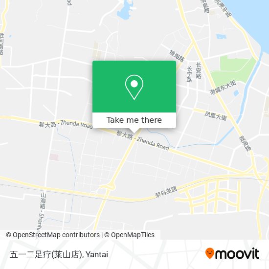 五一二足疗(莱山店) map