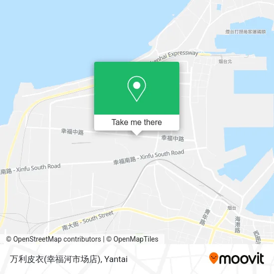 万利皮衣(幸福河市场店) map
