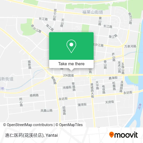 惠仁医药(花溪径店) map