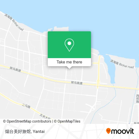 烟台美好旅馆 map