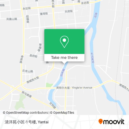 清洋苑小区-1号楼 map