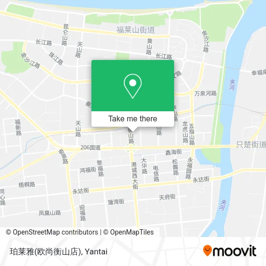 珀莱雅(欧尚衡山店) map