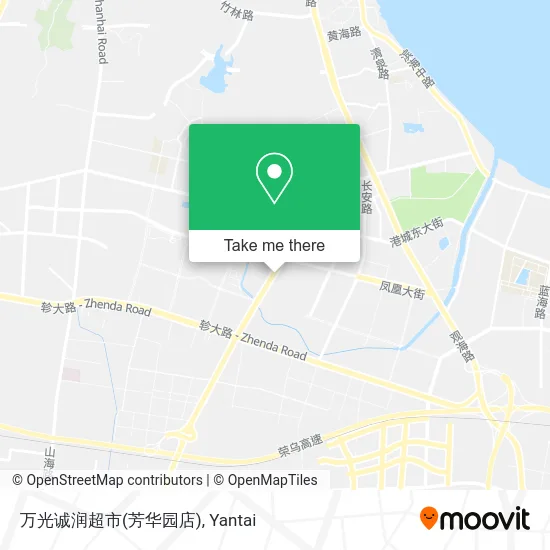 万光诚润超市(芳华园店) map