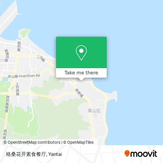 格桑花开素食餐厅 map