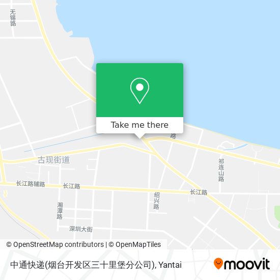 中通快递(烟台开发区三十里堡分公司) map