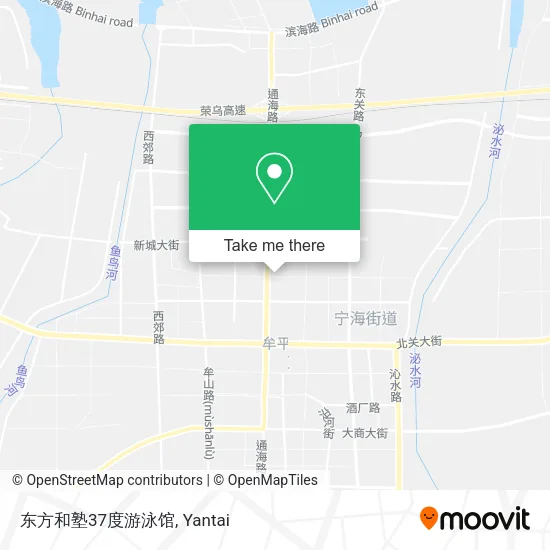 东方和塾37度游泳馆 map