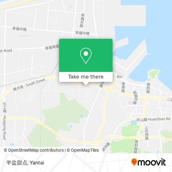 半盐甜点 map