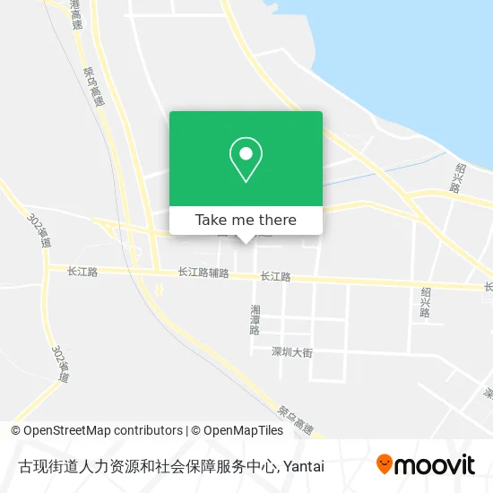 古现街道人力资源和社会保障服务中心 map