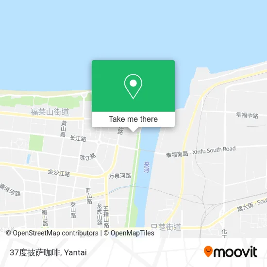 37度披萨咖啡 map