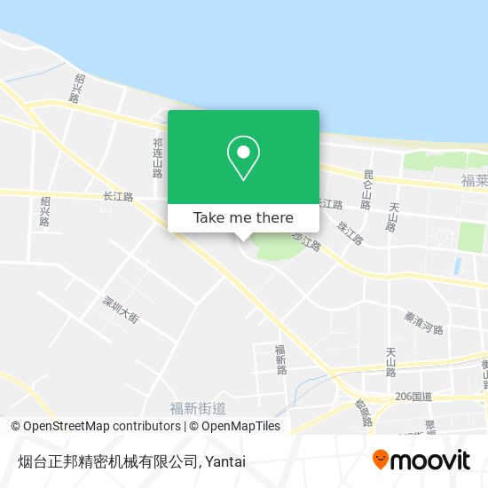 烟台正邦精密机械有限公司 map