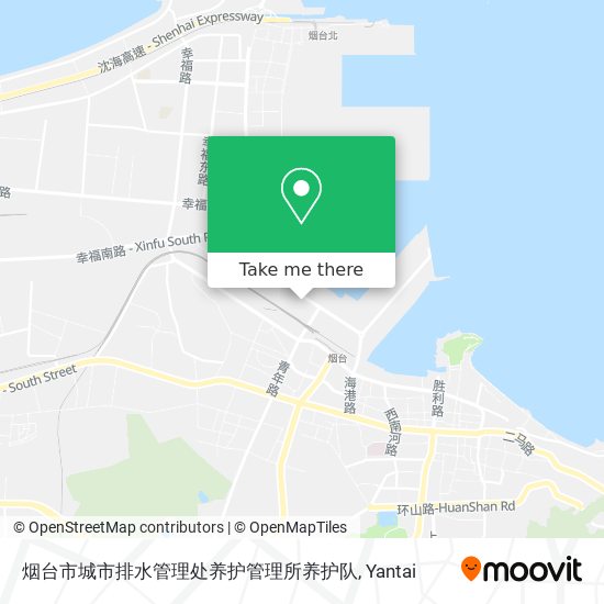 烟台市城市排水管理处养护管理所养护队 map