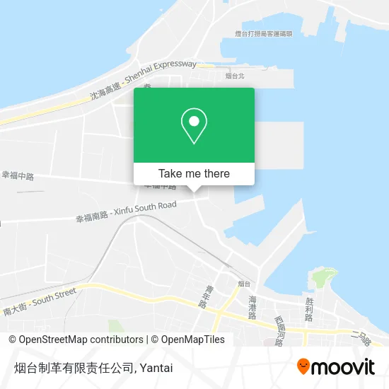 烟台制革有限责任公司 map