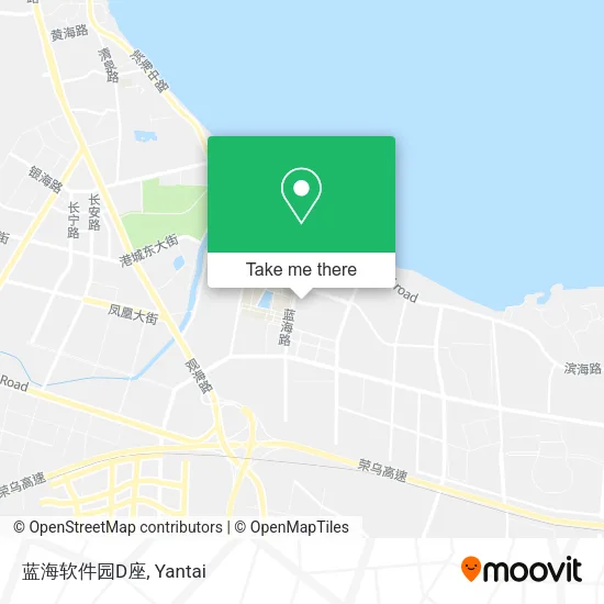 蓝海软件园D座 map