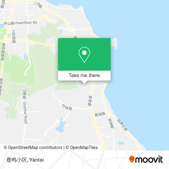 鹿鸣小区 map