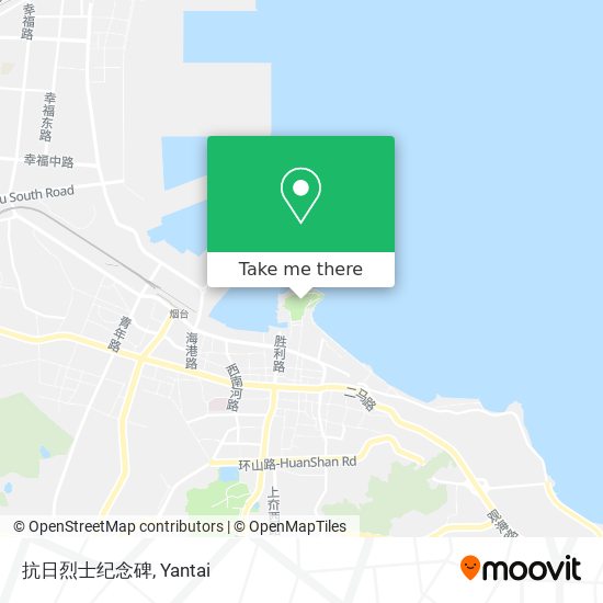 抗日烈士纪念碑 map