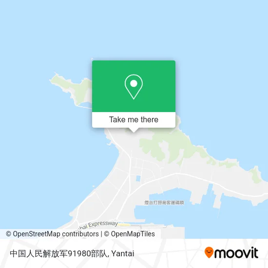 中国人民解放军91980部队 map