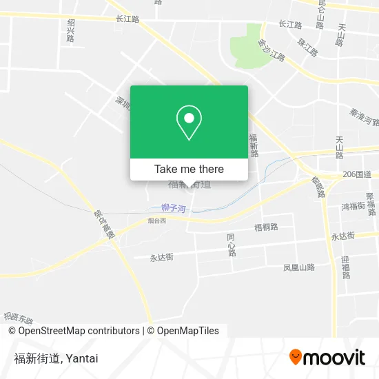 福新街道 map