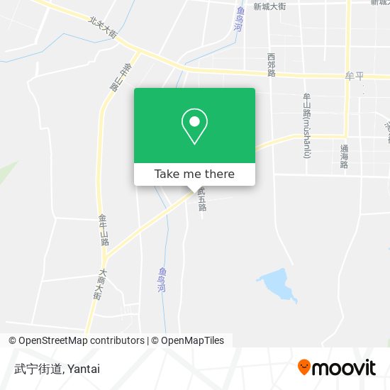武宁街道 map