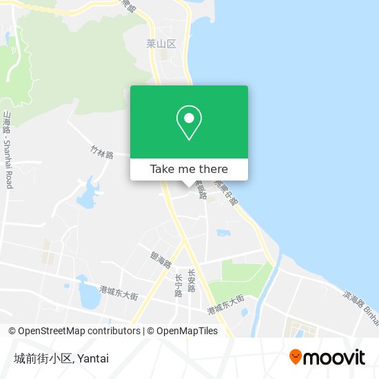 城前街小区 map