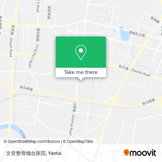 文登整骨烟台医院 map
