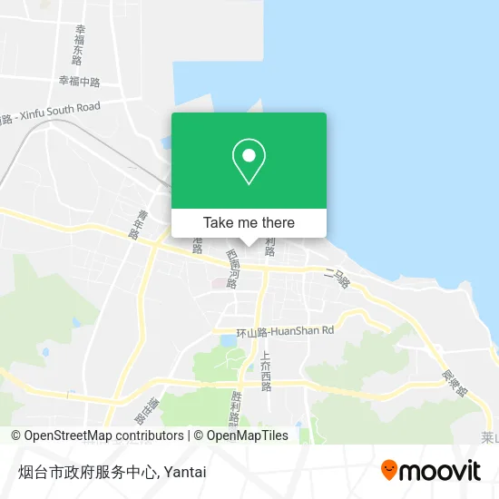 烟台市政府服务中心 map