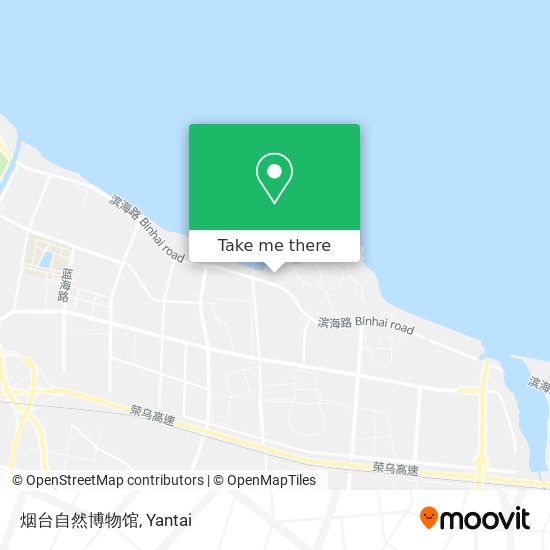 烟台自然博物馆 map