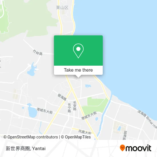 新世界商圈 map