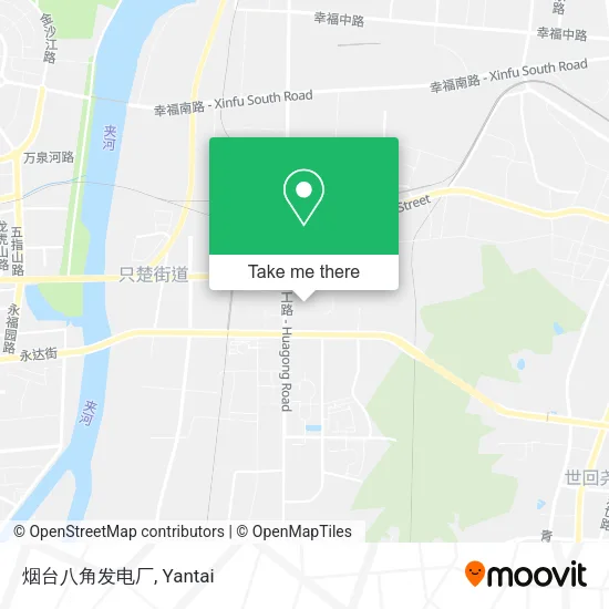 烟台八角发电厂 map