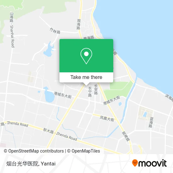 烟台光华医院 map