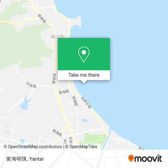 黄海明珠 map
