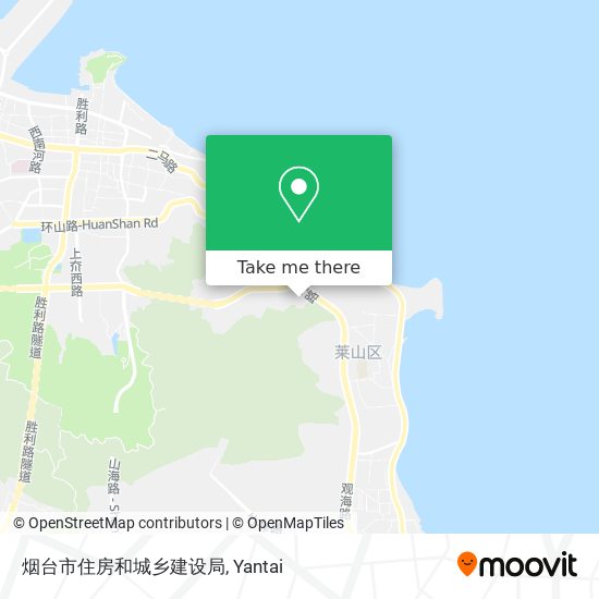 烟台市住房和城乡建设局 map