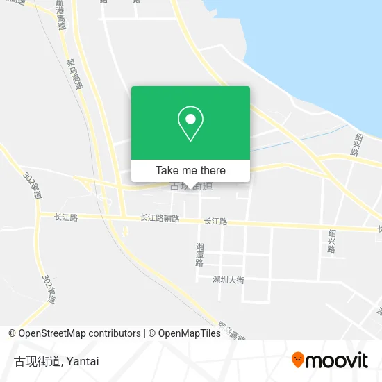 古现街道 map