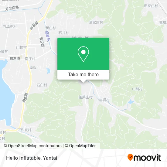 Hello Inflatable map
