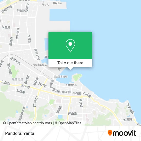 Pandora map