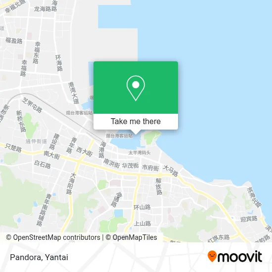 Pandora map