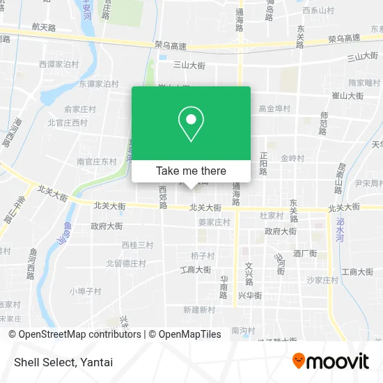Shell Select map