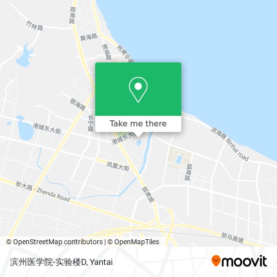 滨州医学院-实验楼D map