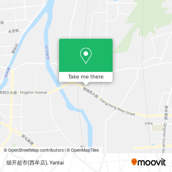 烟开超市(西牟店) map