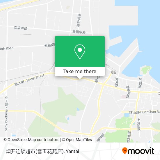 烟开连锁超市(雪玉花苑店) map