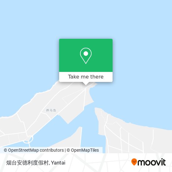 烟台安德利度假村 map