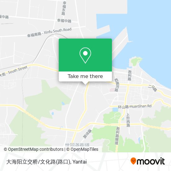 大海阳立交桥/文化路(路口) map