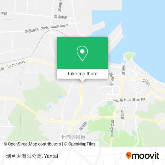 烟台大海阳公寓 map