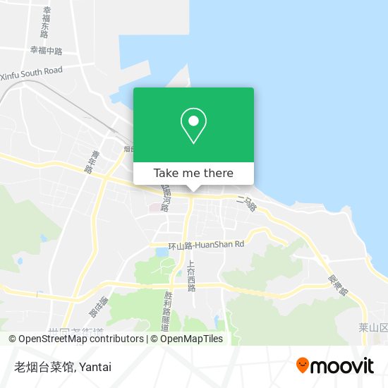 老烟台菜馆 map