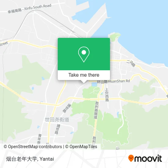 烟台老年大学 map