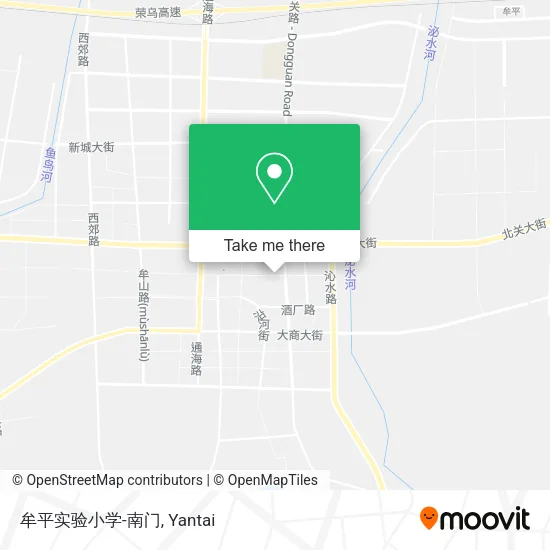 牟平实验小学-南门 map