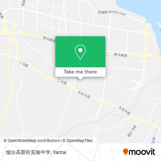 烟台高新区实验中学 map