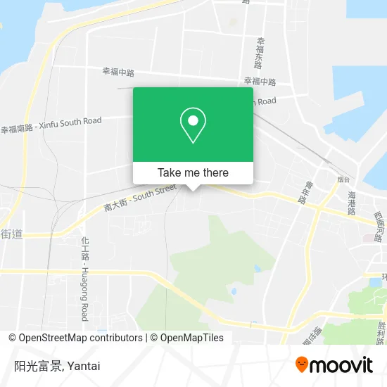 阳光富景 map