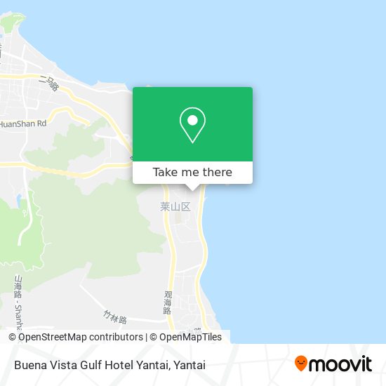 Buena Vista Gulf Hotel Yantai map