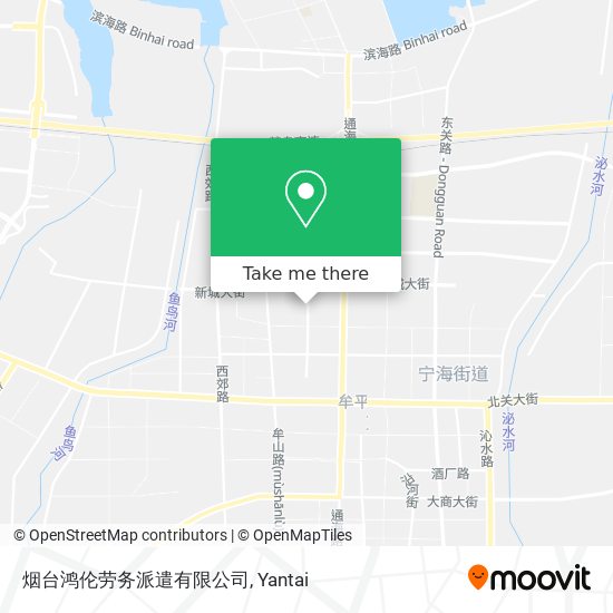 烟台鸿伦劳务派遣有限公司 map